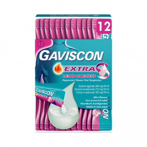 Gaviscon Extra Liquid Sachets 12s